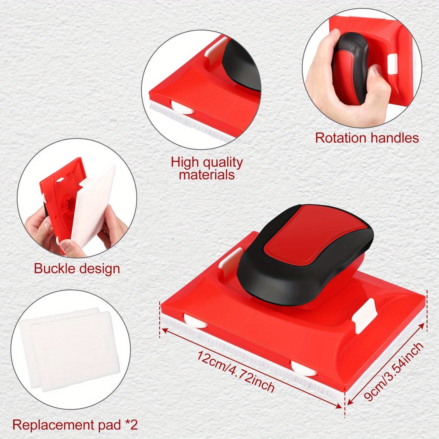 Latex Paint Edger Flat Trimming Brush