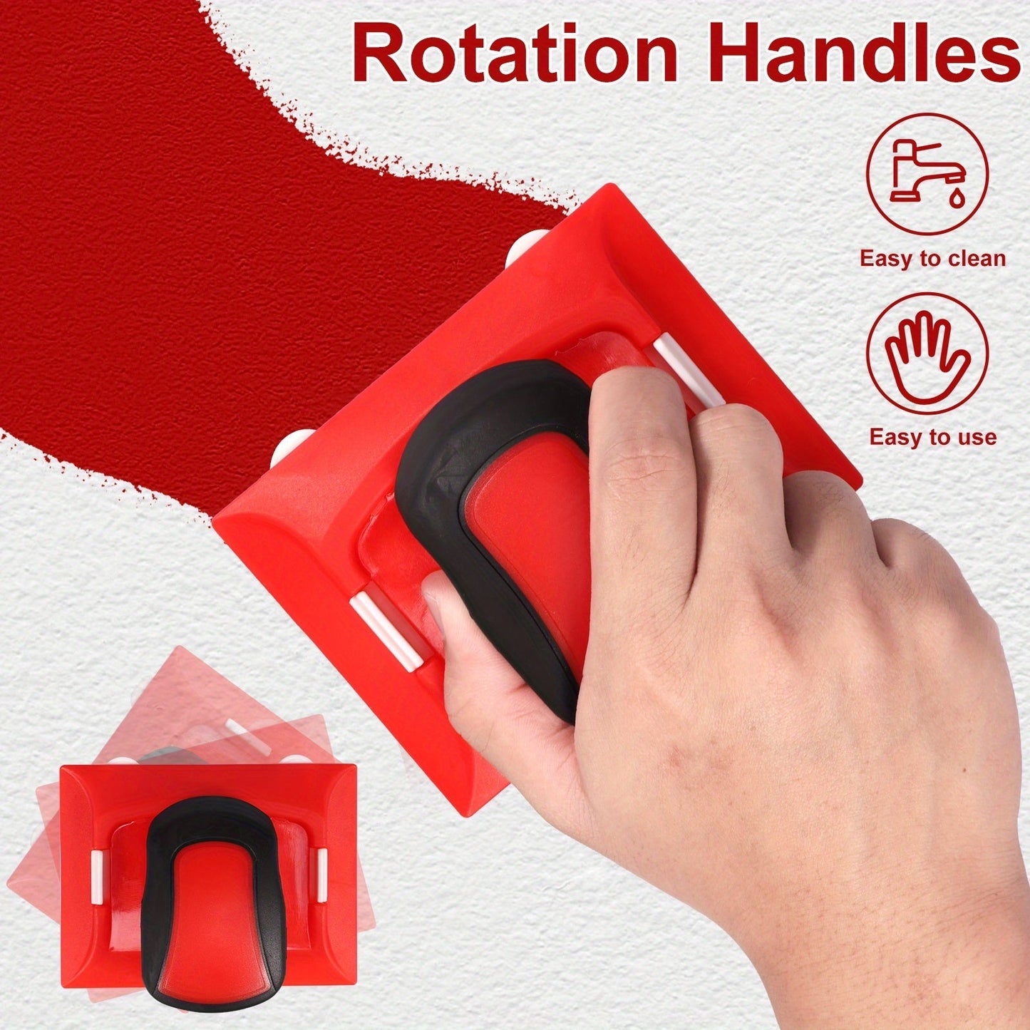 Latex Paint Edger Flat Trimming Brush