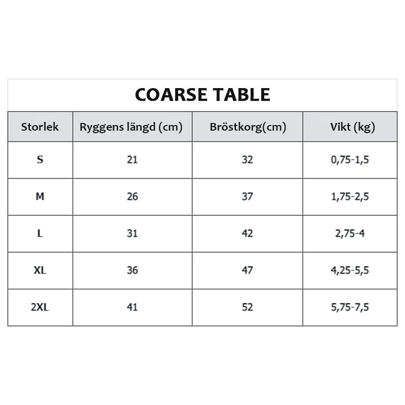 🐶Vinter jumpsuit for hund med glidelås i ryggen