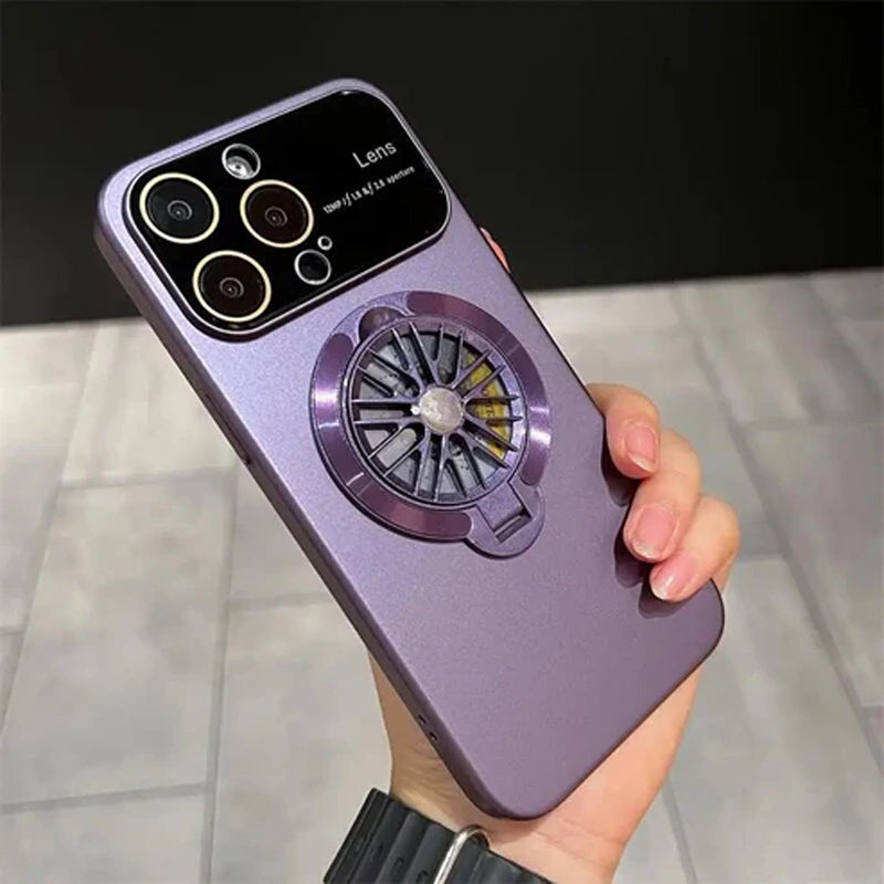 ✨Telefonveske med roterende gyroskopstativ