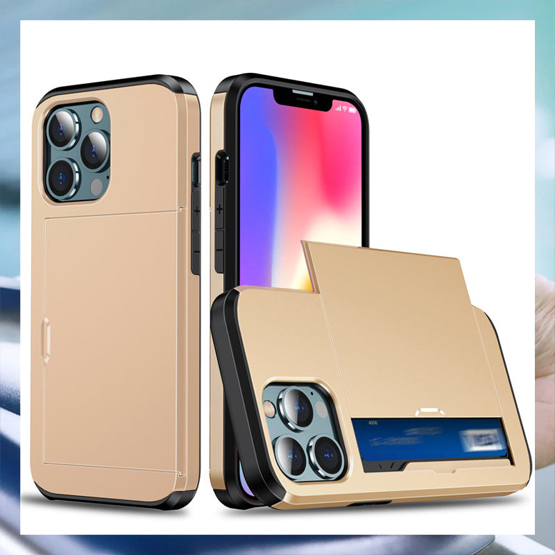 Kort skyvbart mobiltelefonskall