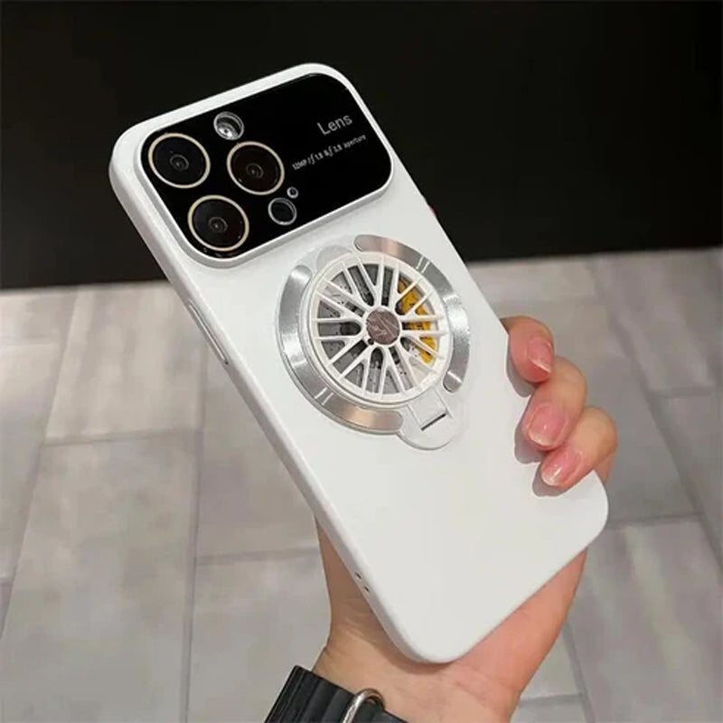 ✨Telefonveske med roterende gyroskopstativ