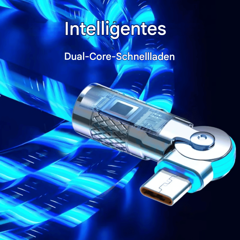 ⚡540° drehbares Streamer-Datenkabel/⚡540° Rotatable Streamer Data Cable