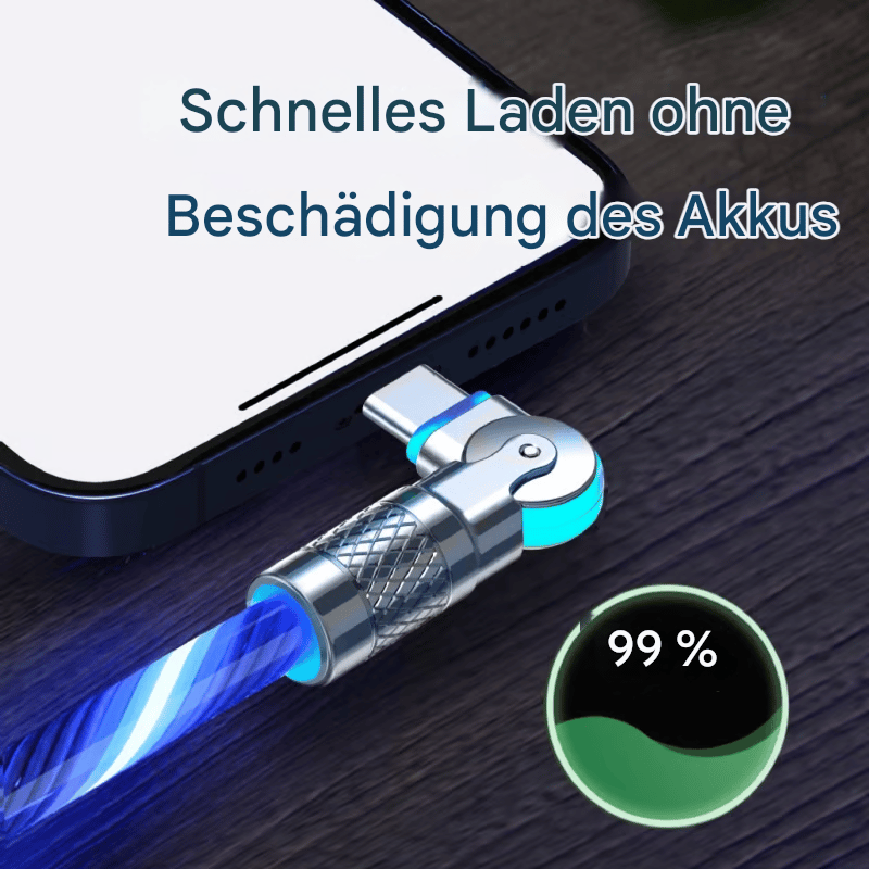 ⚡540° drehbares Streamer-Datenkabel/⚡540° Rotatable Streamer Data Cable
