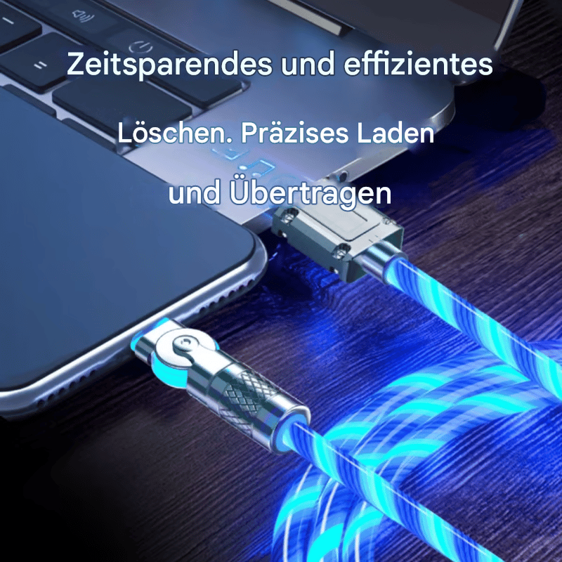 ⚡540° drehbares Streamer-Datenkabel/⚡540° Rotatable Streamer Data Cable