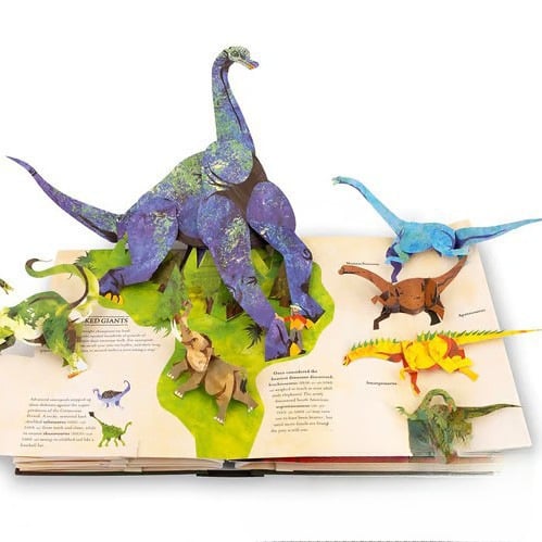 ⏰Historisk laveste pris: Spar 50 prosent-🦖3D Encyclopedia Prehistorica Dinosaurs📙INNBUNDET (🔥KJØPER DU 2 FÅR DU GRATIS FRAKT)
