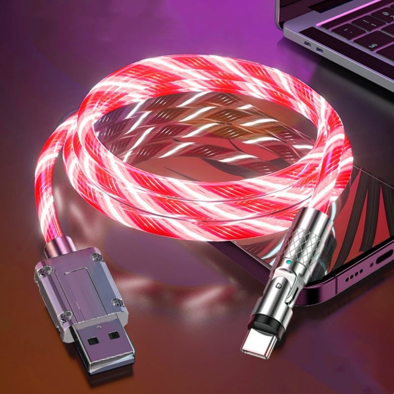 ⚡540° drehbares Streamer-Datenkabel/⚡540° Rotatable Streamer Data Cable