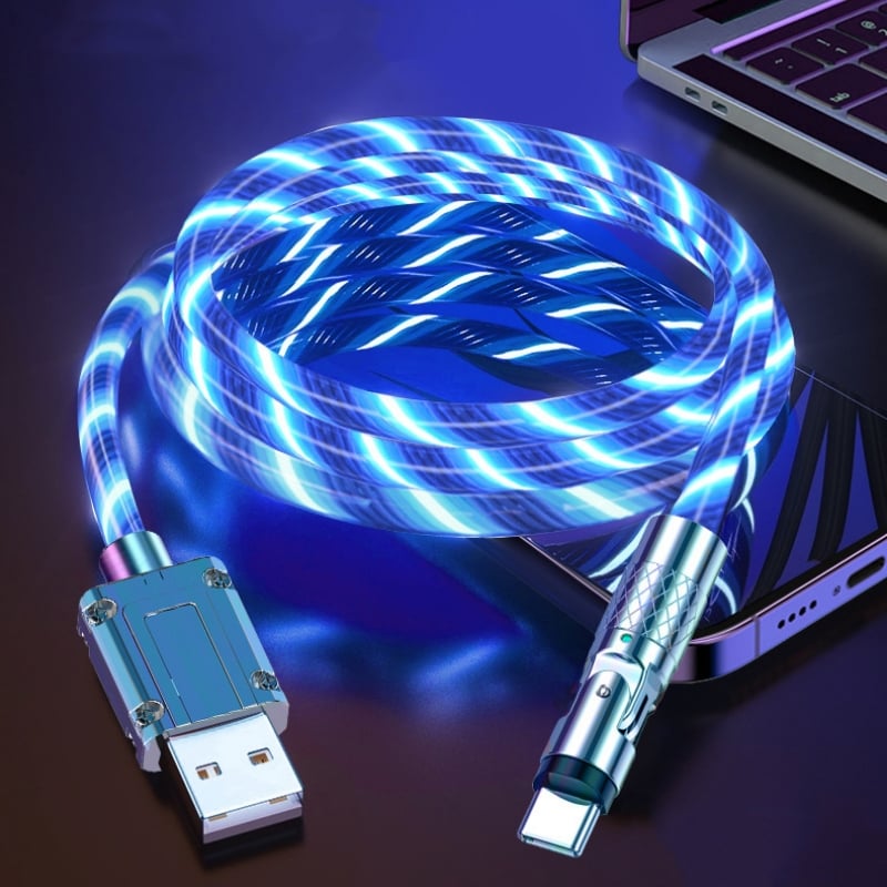 ⚡540° drehbares Streamer-Datenkabel/⚡540° Rotatable Streamer Data Cable