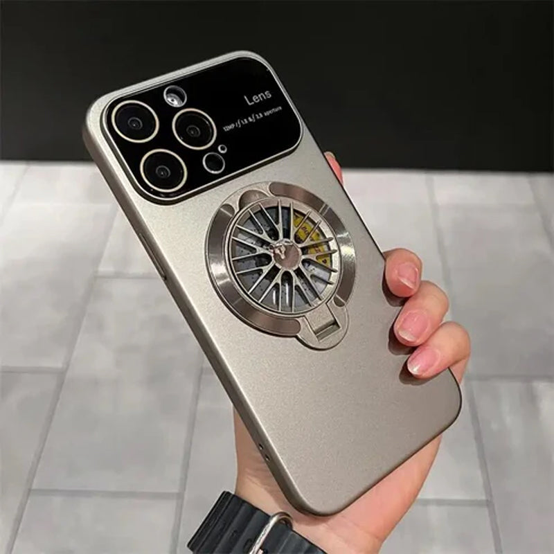 ✨Telefonveske med roterende gyroskopstativ