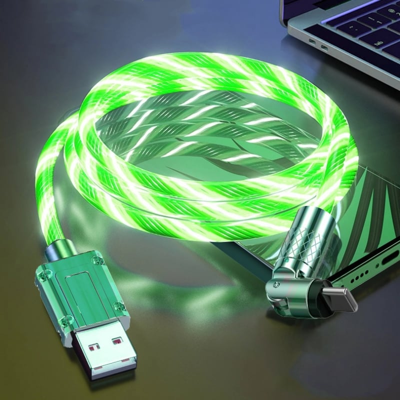 ⚡540° drehbares Streamer-Datenkabel/⚡540° Rotatable Streamer Data Cable
