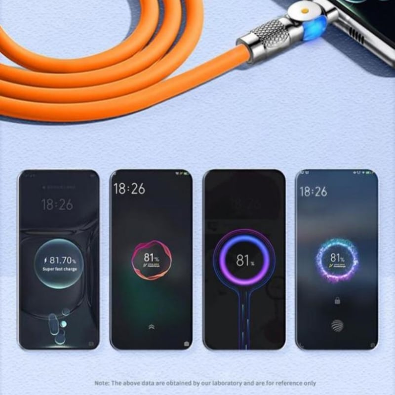 ⚡540° drehbares Streamer-Datenkabel/⚡540° Rotatable Streamer Data Cable