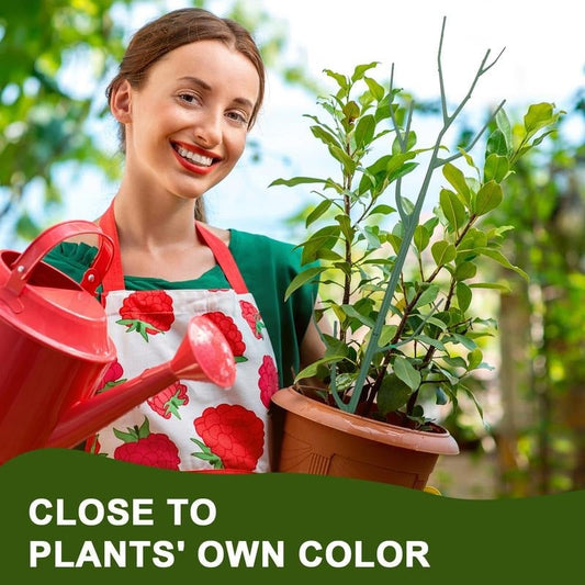 💖🌿Grønn planteholder til hagen – holder plantene dine oppreist uten å stjele oppmerksomheten.