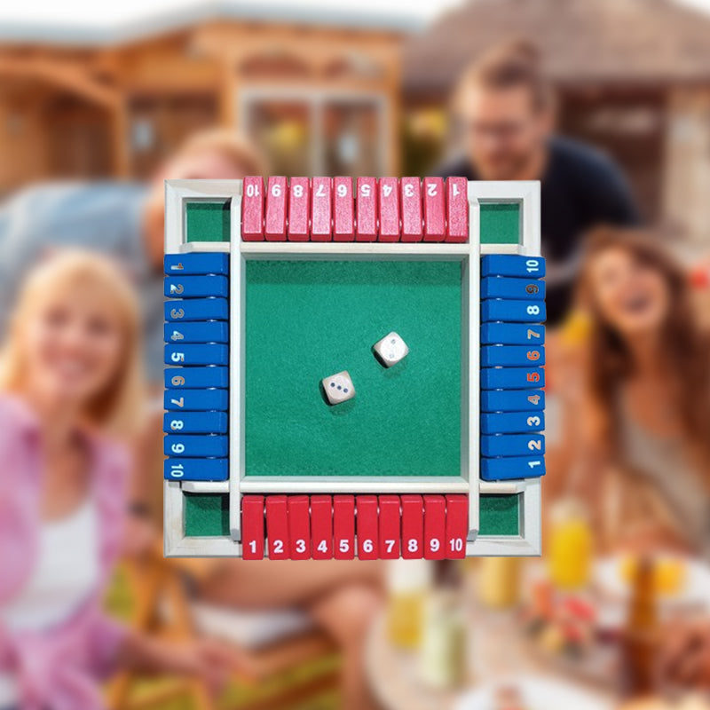 Rekvisitter til firesidig kortspill