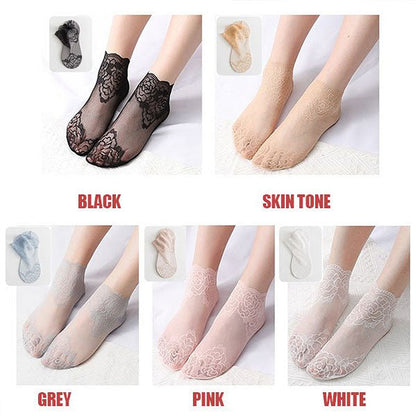 Fashion Lace-sokker for damer