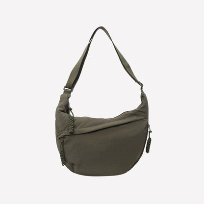 🔥🎒Lady Fashion One Colour Nylon Crossbody Bag