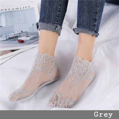 Fashion Lace-sokker for damer