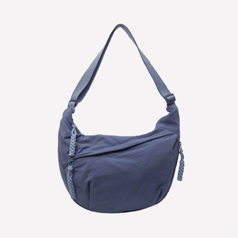 🔥🎒Lady Fashion One Colour Nylon Crossbody Bag