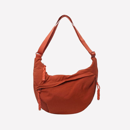 🔥🎒Lady Fashion One Colour Nylon Crossbody Bag