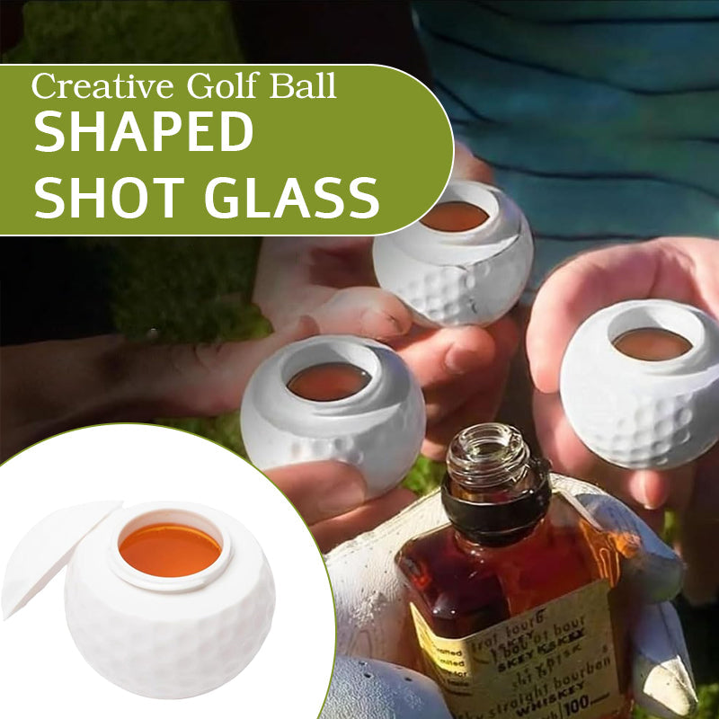 ⛳Kreativt shotglass formet som en golfball🍷Få drikken din trygt inn på stadion