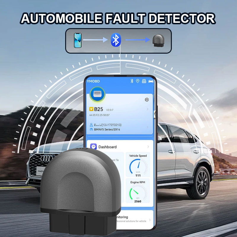 💥Deteksjonsprogramvaren støtter 25 språk💥Feildetektor for bile