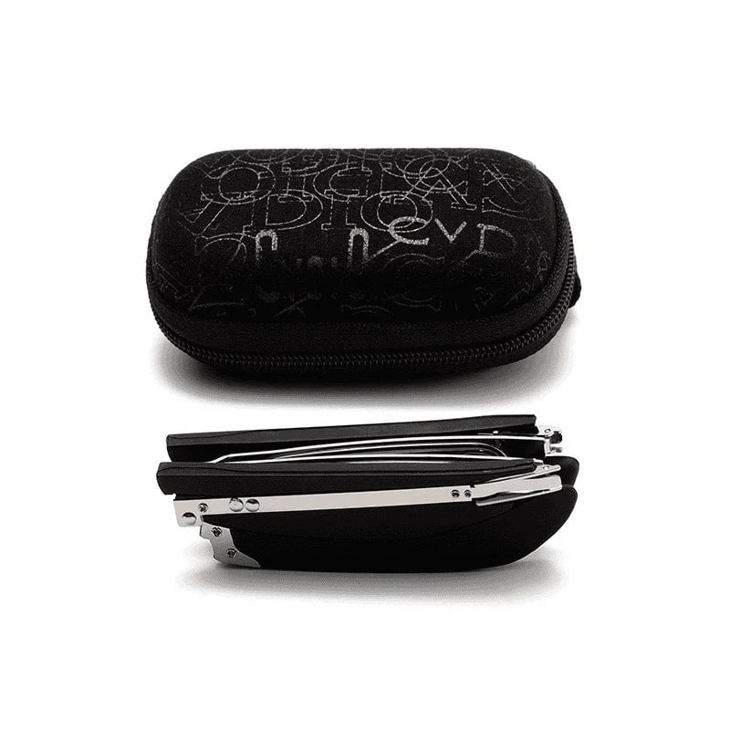 (🎁Siste dag 49 % rabatt)👓Sammenleggbare lesebriller med blått lysfilter og etu