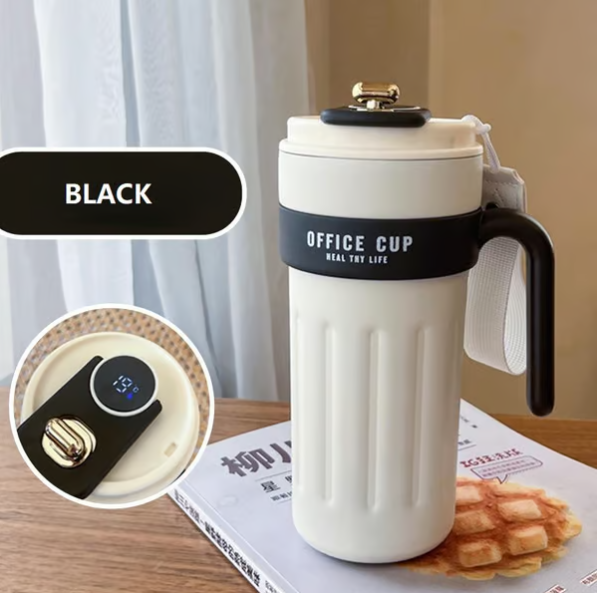 Kaffetermos med temperaturvisning