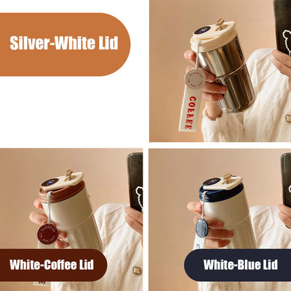 Kaffetermos med temperaturvisning