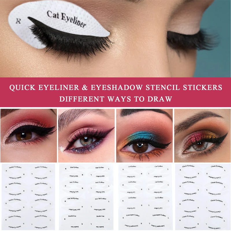 Malklistremerker for sminkemaler for øyenskygge/eyeliner