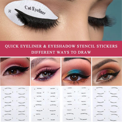 Malklistremerker for sminkemaler for øyenskygge/eyeliner