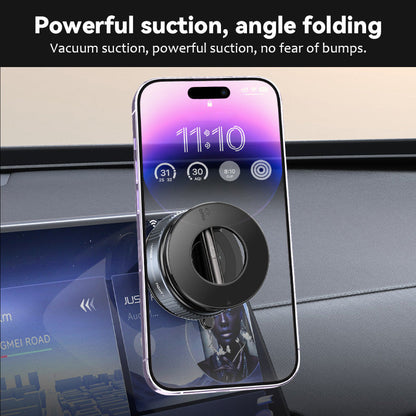 2025 Nyeste 360° justerbar, magnetisk sugekopp-telefonholder med vakuu