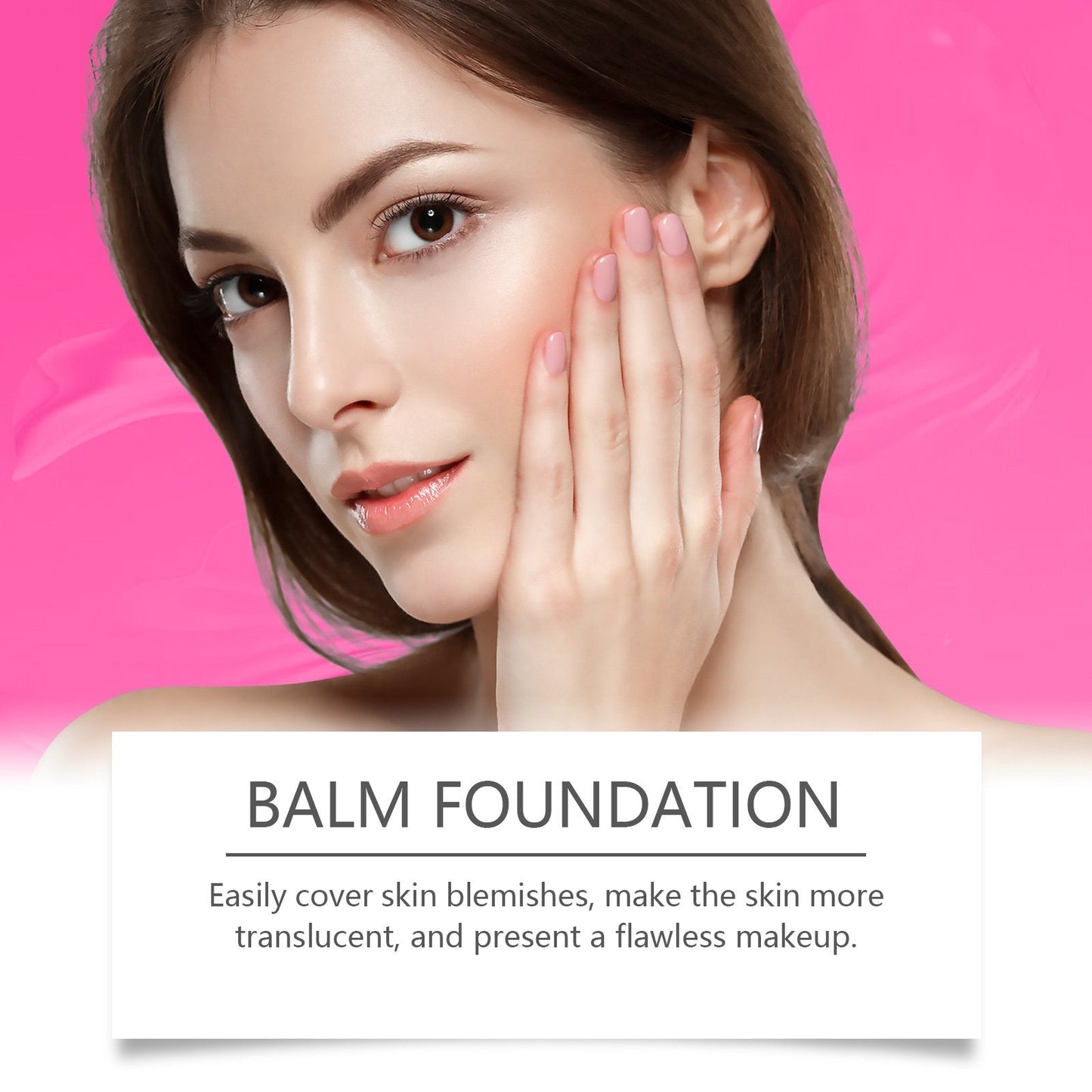 🔥Siste dags rabatt 49% avslag - Peptide Bounce Balm Foundatio