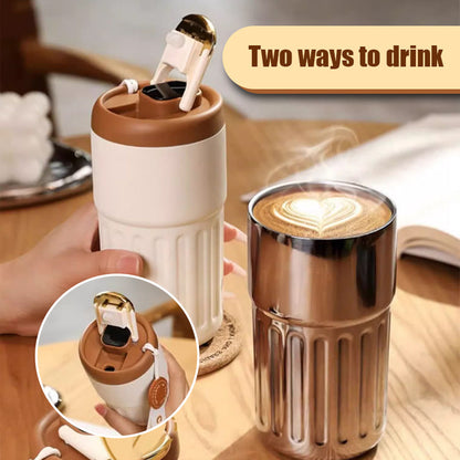 Kaffetermos med temperaturvisning