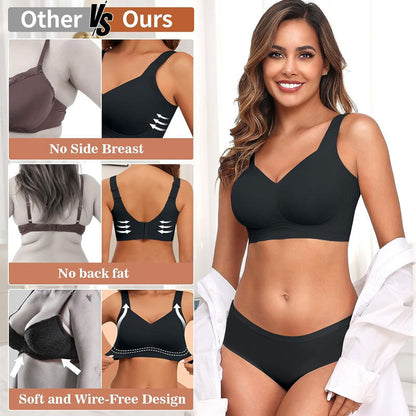 🎁Kjøp 1, få 2! 🔥 Super Lift-BH | Trådløs push-up-BH 👍Si farvel til hengende brystlinje