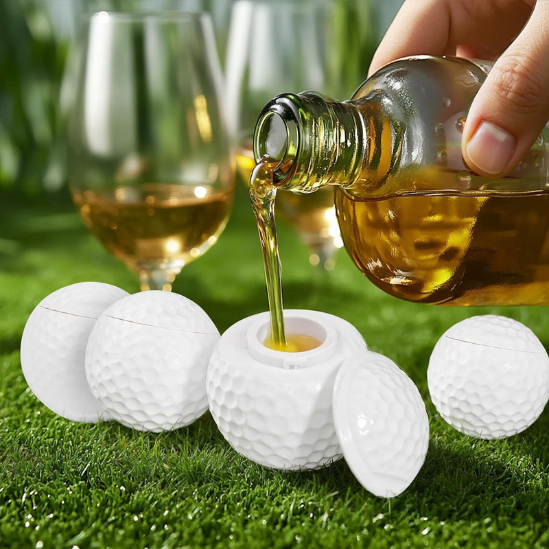 ⛳Kreativt shotglass formet som en golfball🍷Få drikken din trygt inn på stadion