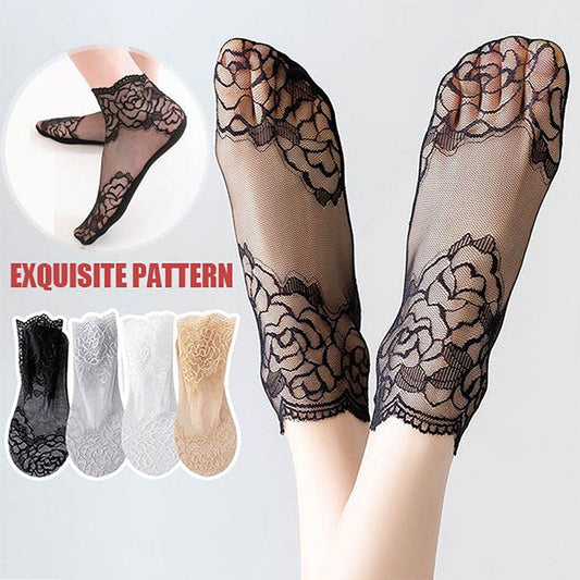 Fashion Lace-sokker for damer