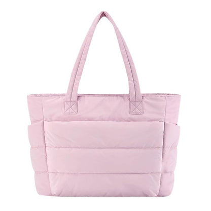 Lett, myk veske/Lightweight Fluffy Tote Bag