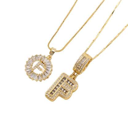 Alfabet Anheng Halskjede Sett