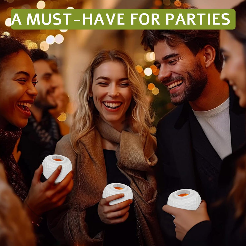 ⛳Kreativt shotglass formet som en golfball🍷Få drikken din trygt inn på stadion