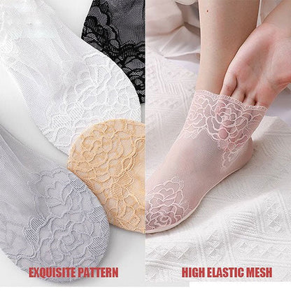 Fashion Lace-sokker for damer