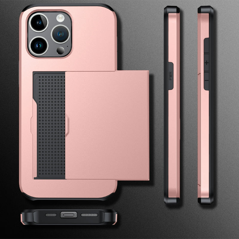 Kort skyvbart mobiltelefonskall