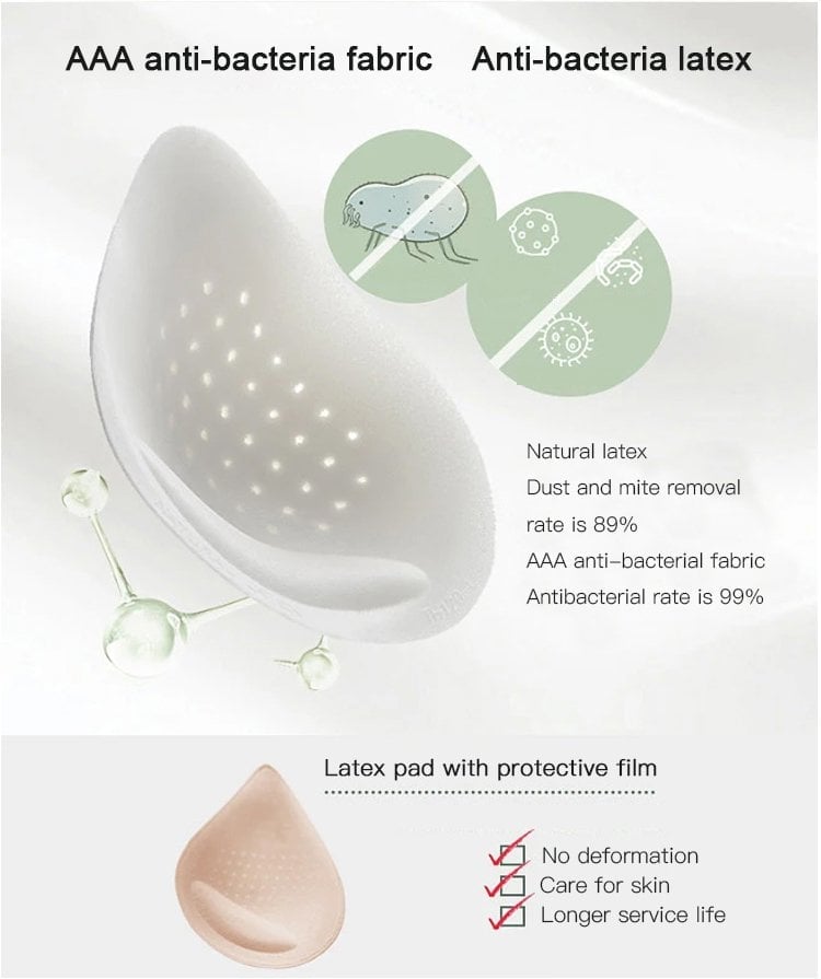 🎁✨Siste dag: Kjøp 1, få 3 pakker🔥Superstøttende BH | Push-up-BH uten bøyle👍Ikke mer hengende bryste