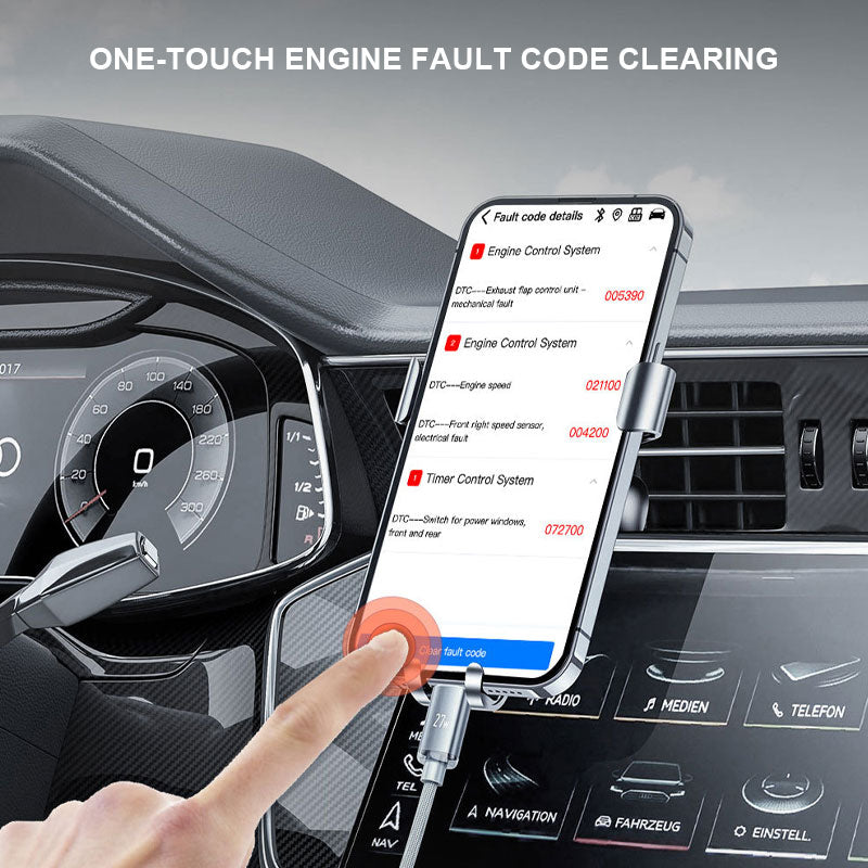 💥Deteksjonsprogramvaren støtter 25 språk💥Feildetektor for bile