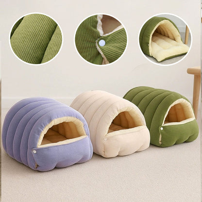 🐾 Varm vintersovepose for kjæledyr – der kos møter komfort