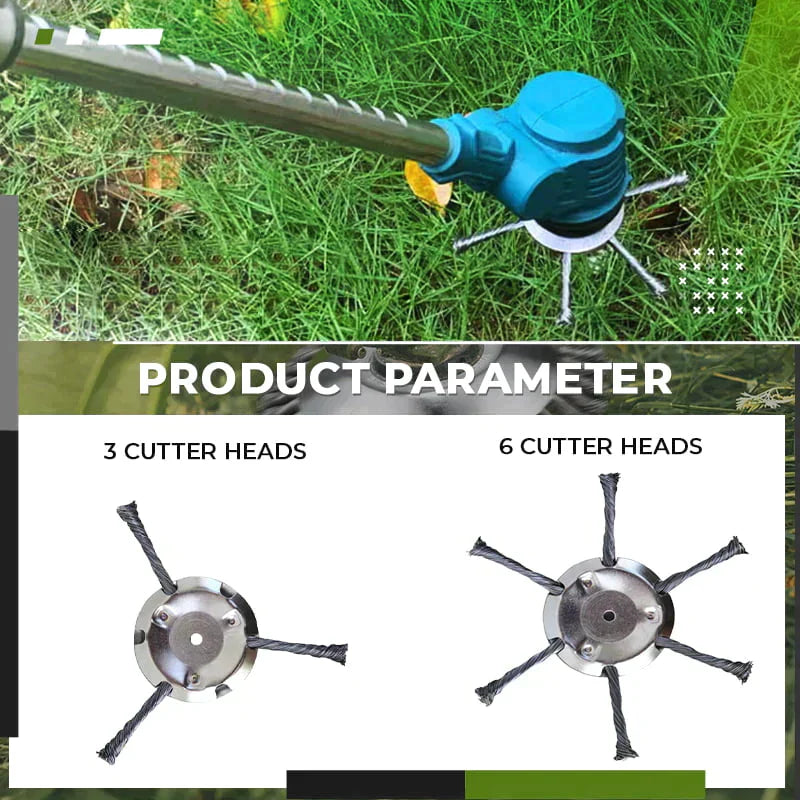 🌿Gresstrimmerhode av ståltrå