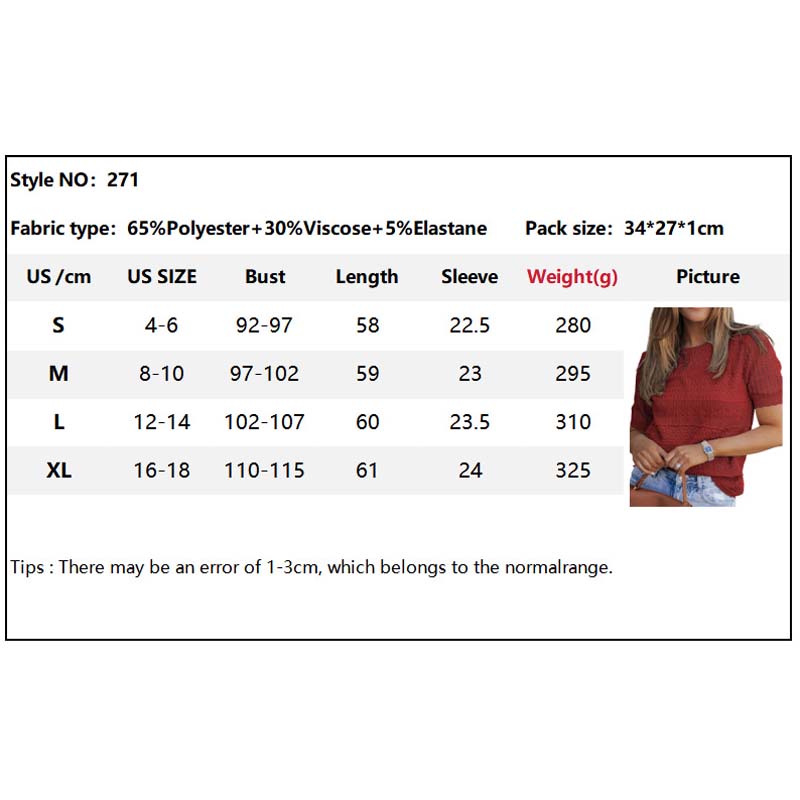 ✨🌸Hul heklet kort ermet skjort