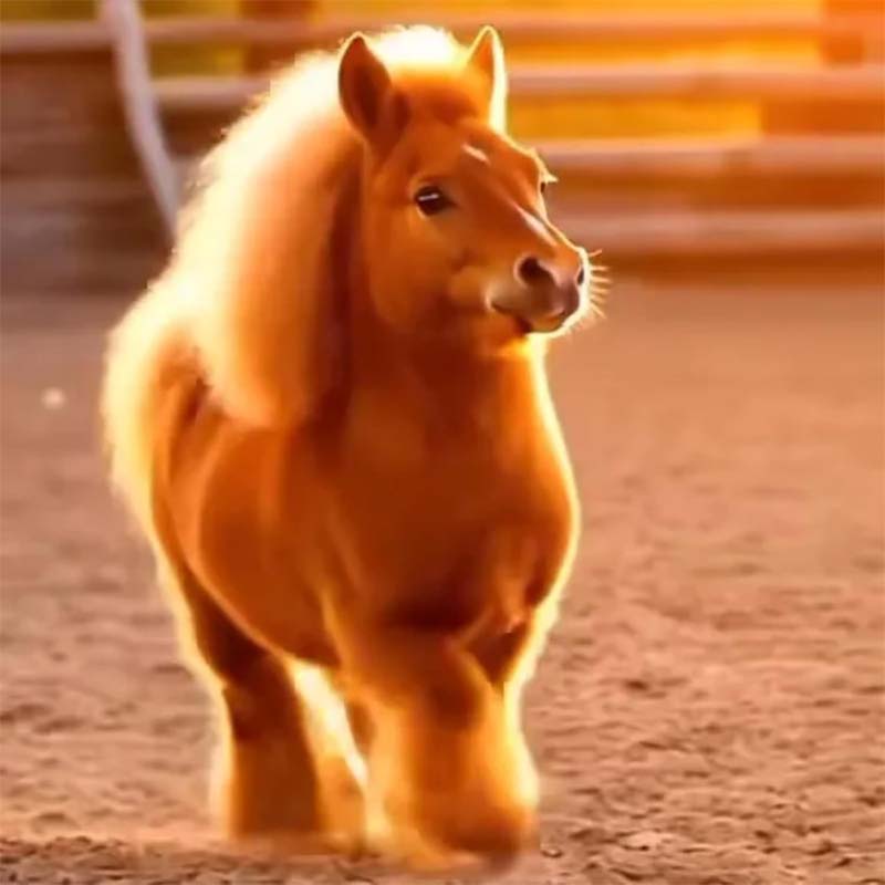 🐴 Skynd deg og adopter en naturtro liten ponni! ✨