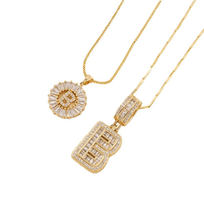 Alfabet Anheng Halskjede Sett