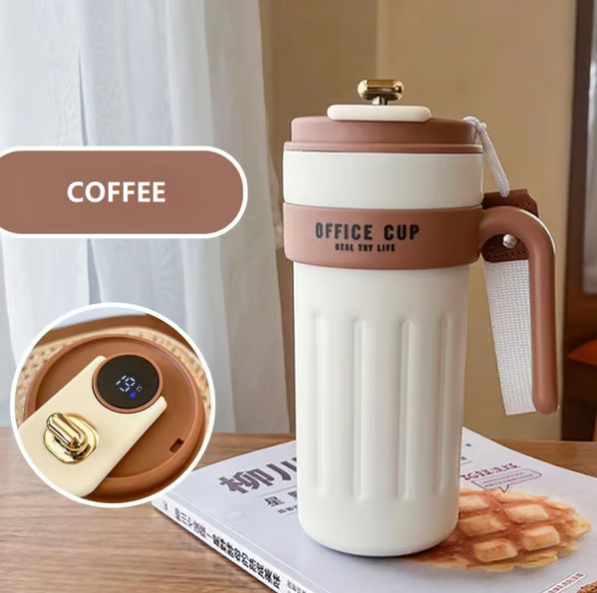 Kaffetermos med temperaturvisning