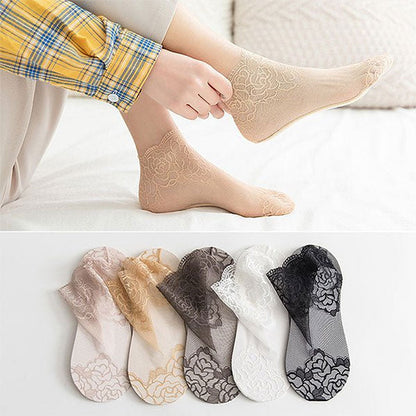Fashion Lace-sokker for damer