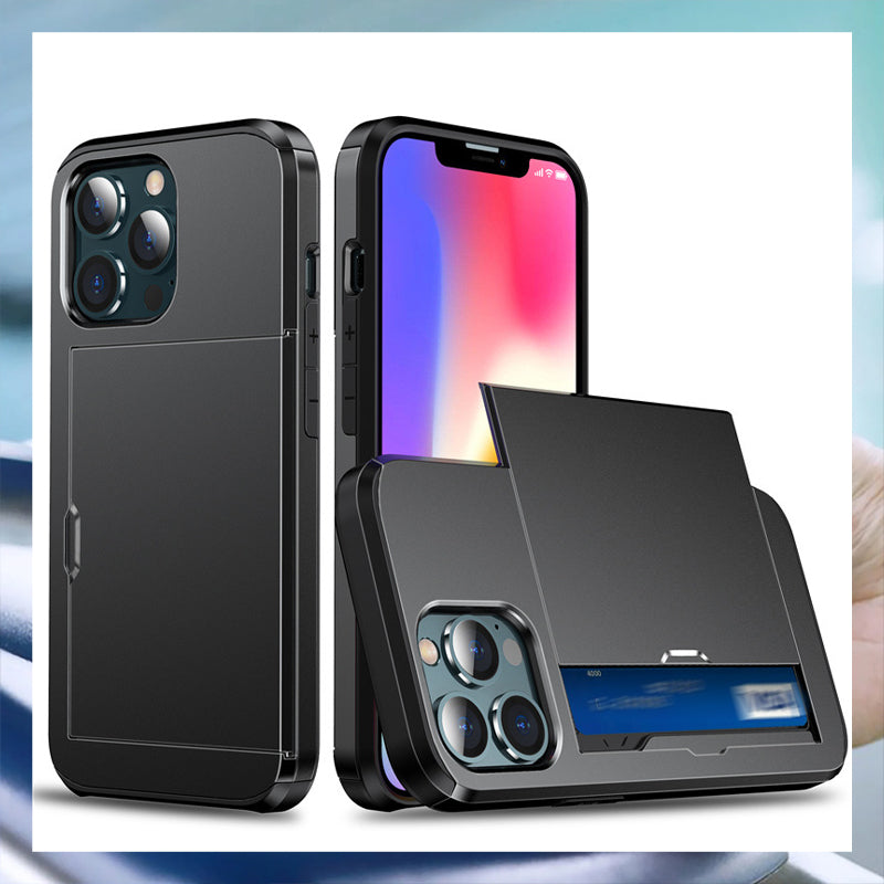 Kort skyvbart mobiltelefonskall